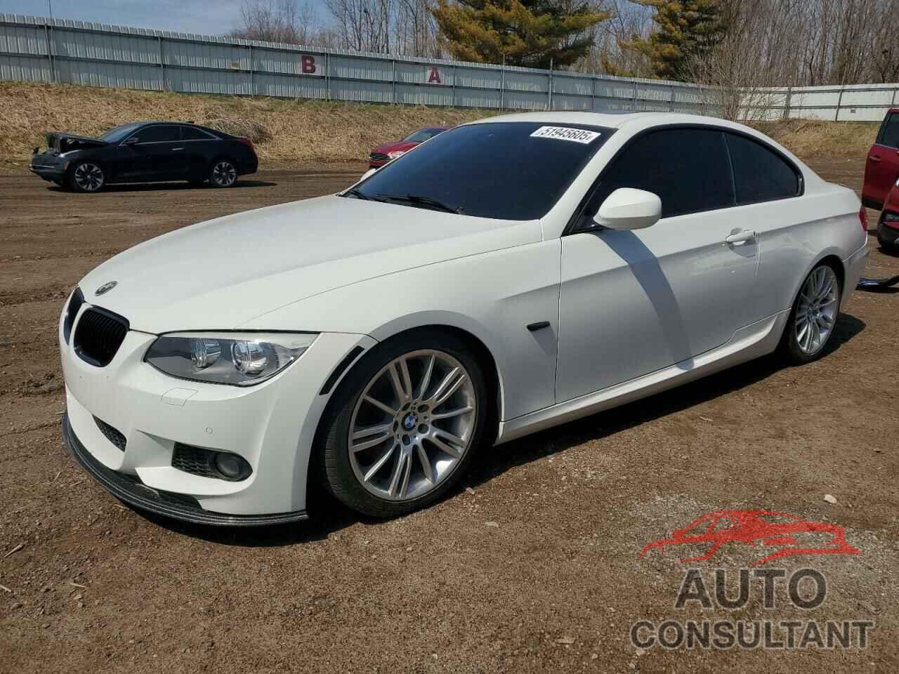 BMW 3 SERIES 2013 - WBAKF9C56DE860445