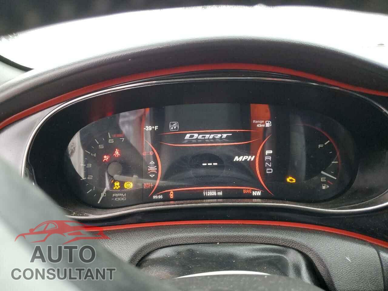 DODGE DART 2014 - 1C3CDFEB7ED678103