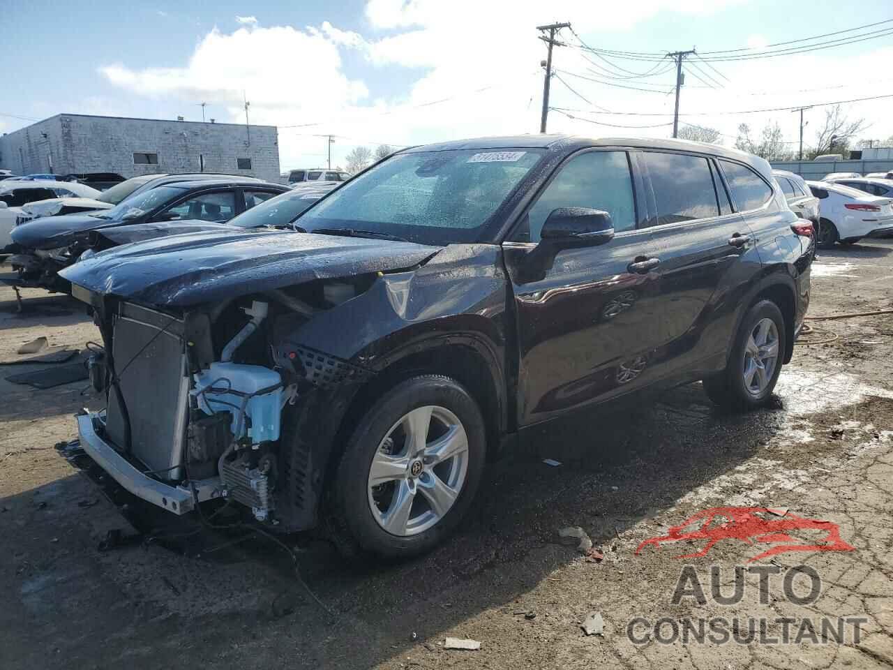 TOYOTA HIGHLANDER 2021 - 5TDCZRBH2MS124932