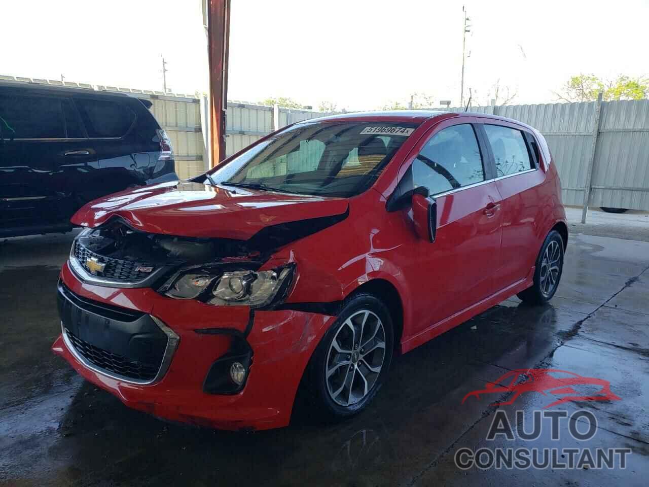 CHEVROLET SONIC 2017 - 1G1JD6SH1H4113595