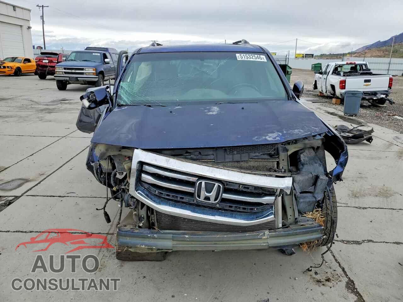 HONDA PILOT 2013 - 5FNYF3H99DB020129