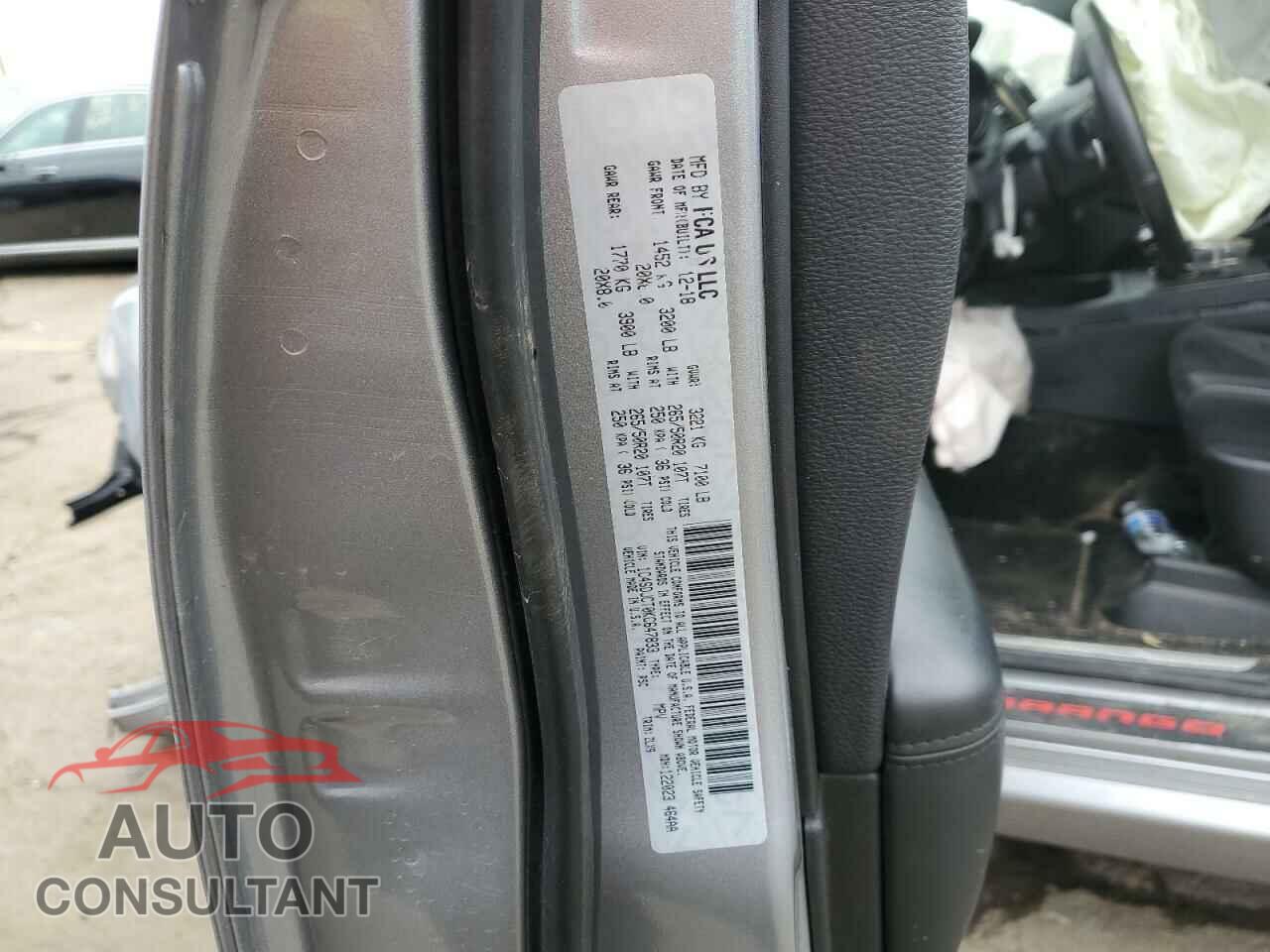 DODGE DURANGO 2019 - 1C4SDJCT0KC647833
