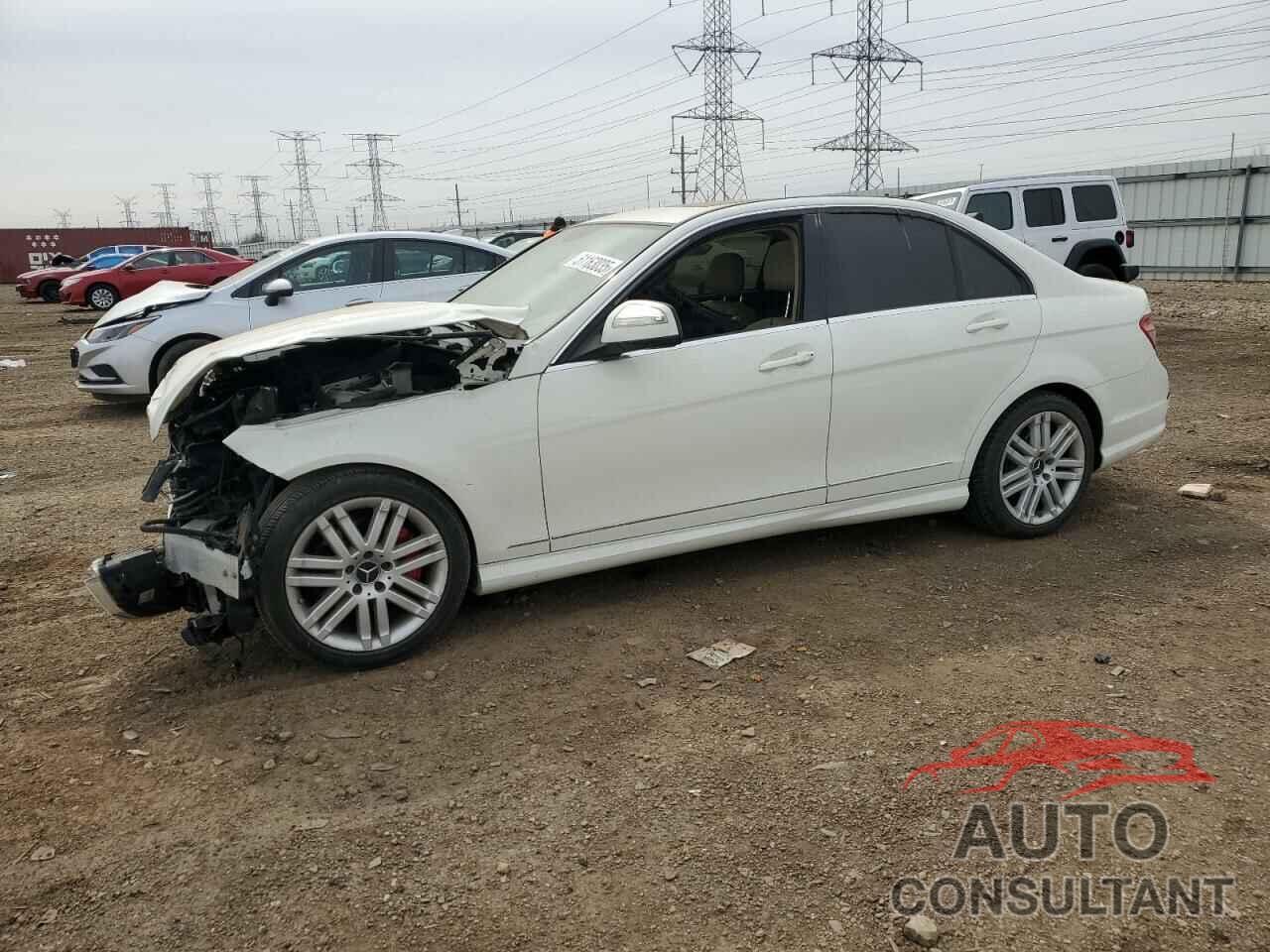 MERCEDES-BENZ C-CLASS 2009 - WDDGF81X49F228428