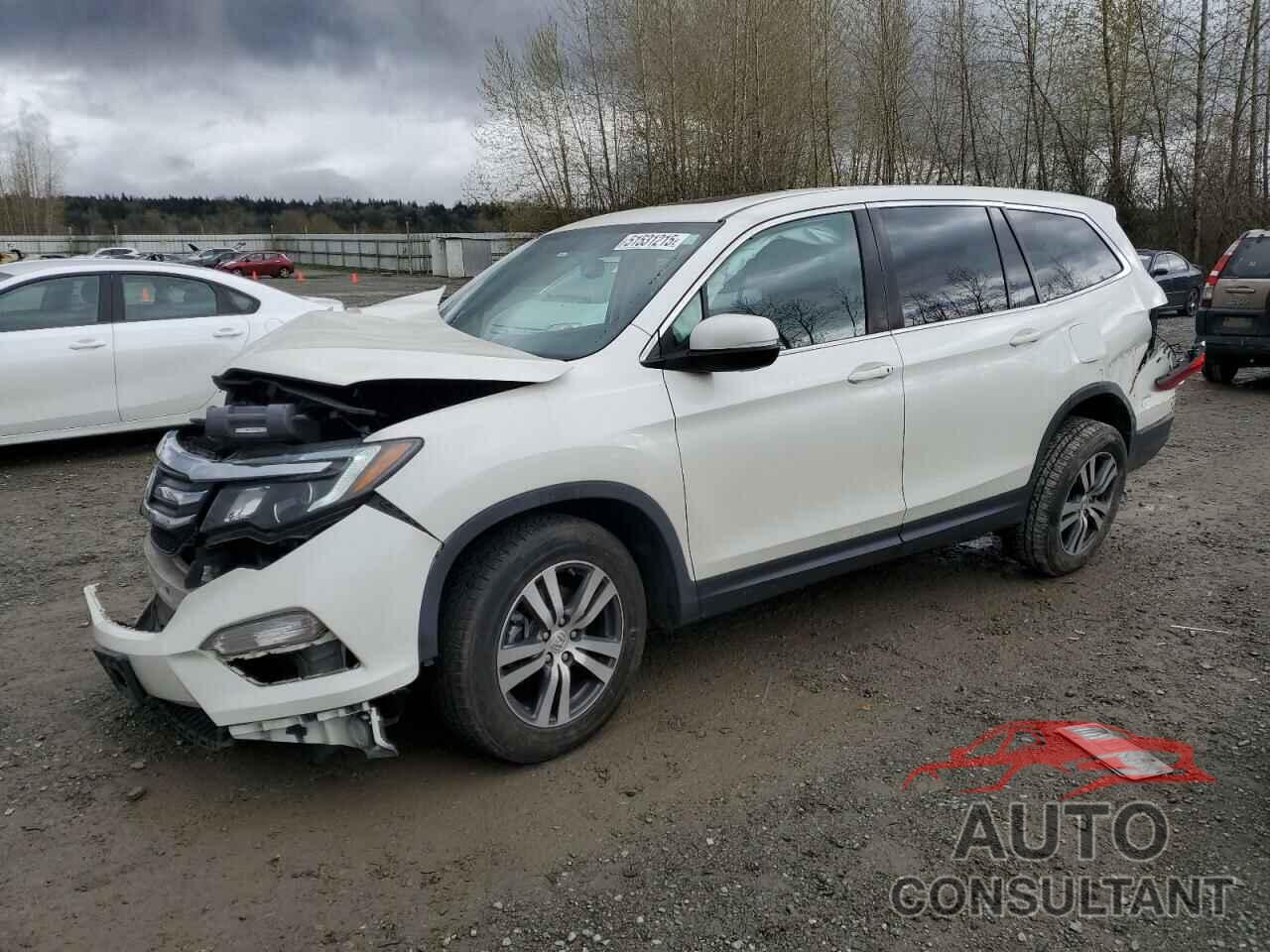 HONDA PILOT 2017 - 5FNYF6H57HB061878