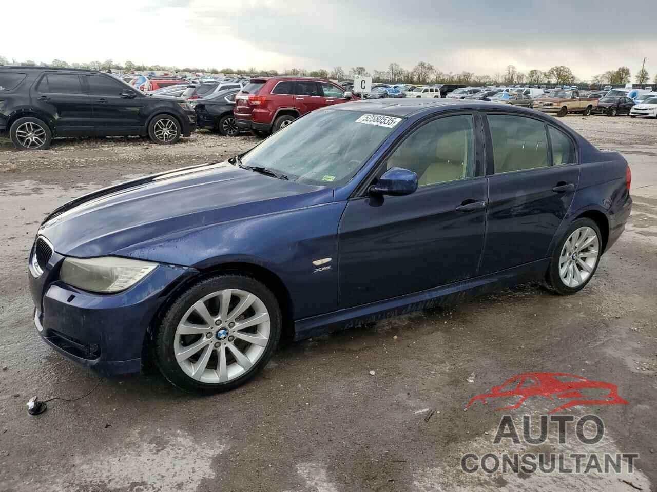 BMW 3 SERIES 2011 - WBAPK7C53BF196604