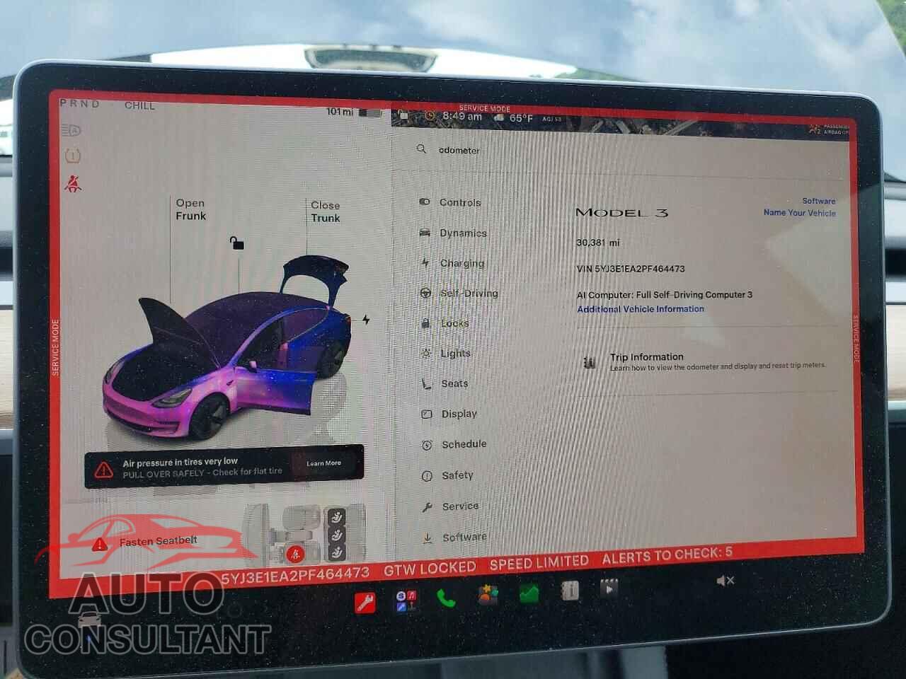 TESLA MODEL 3 2023 - 5YJ3E1EA2PF464473
