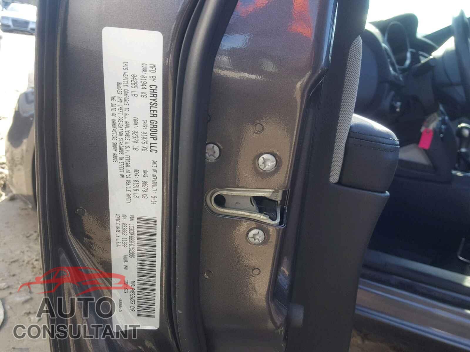 DODGE DART 2015 - 1C3CDFBB9FD152996
