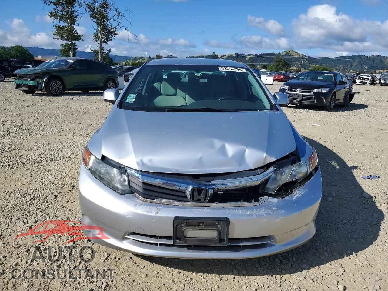 HONDA CIVIC 2012 - 2HGFB2F5XCH558636