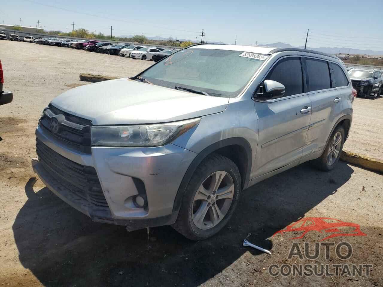 TOYOTA HIGHLANDER 2018 - 5TDKZRFH5JS529250
