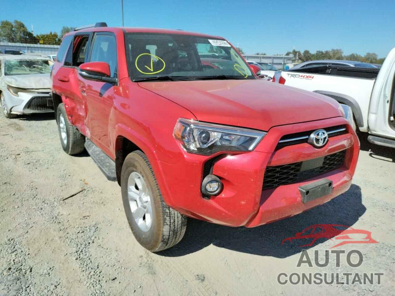 TOYOTA 4RUNNER 2022 - JTENU5JR4N5995747