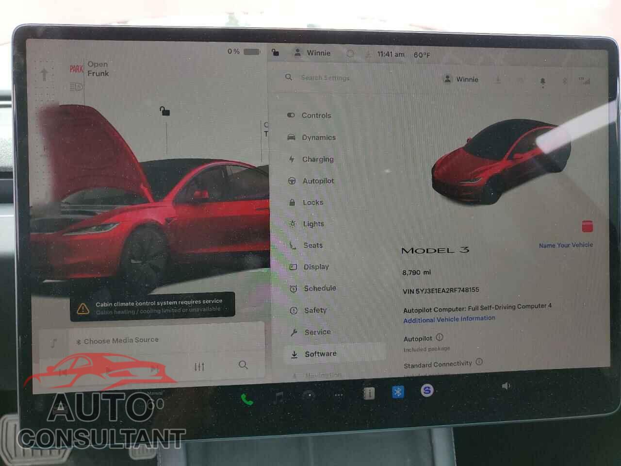 TESLA MODEL 3 2024 - 5YJ3E1EA2RF748155
