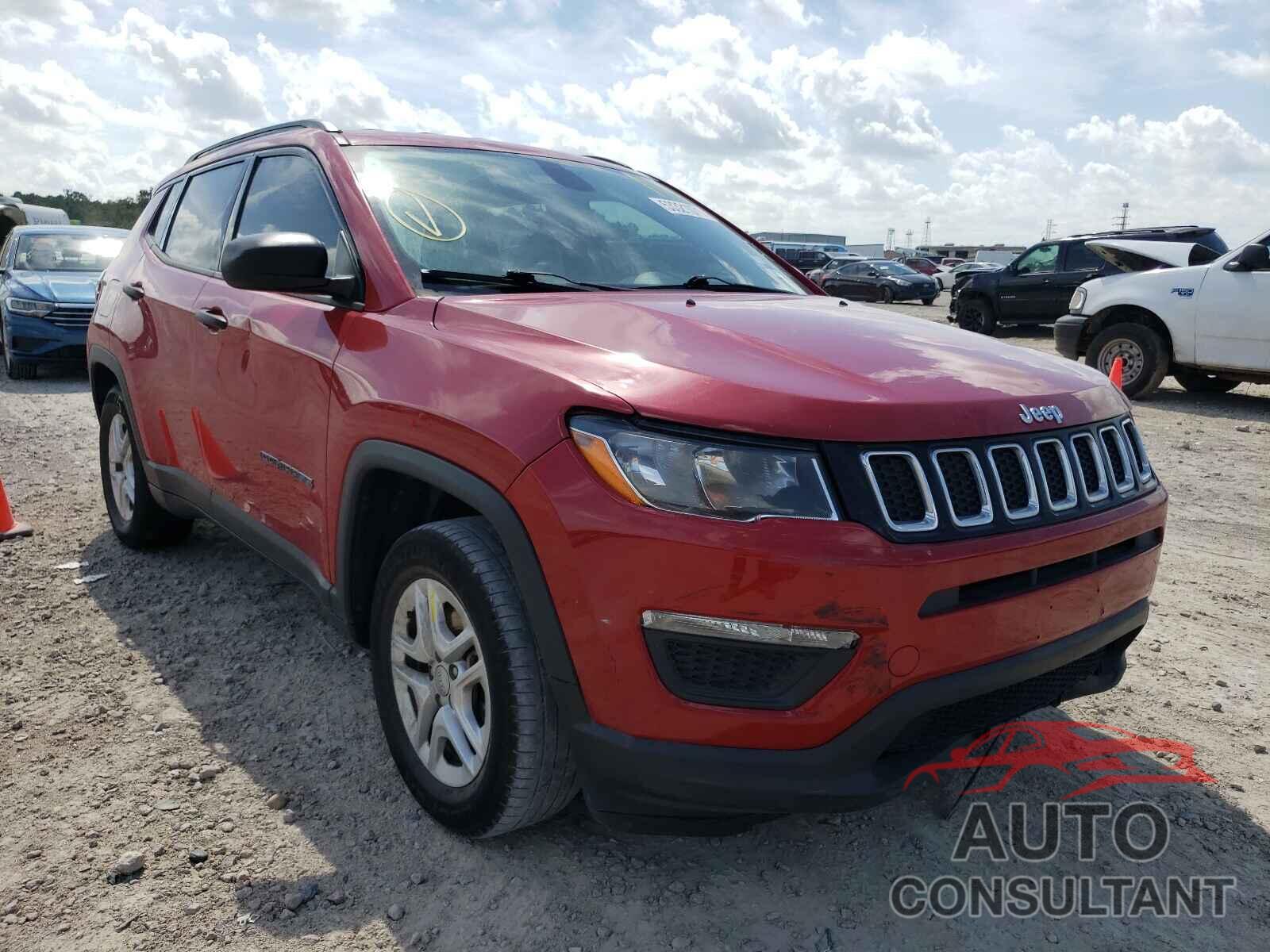 JEEP COMPASS 2017 - 3C4NJCAB0HT668321