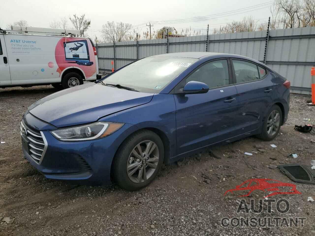 HYUNDAI ELANTRA 2018 - 5NPD84LFXJH325132