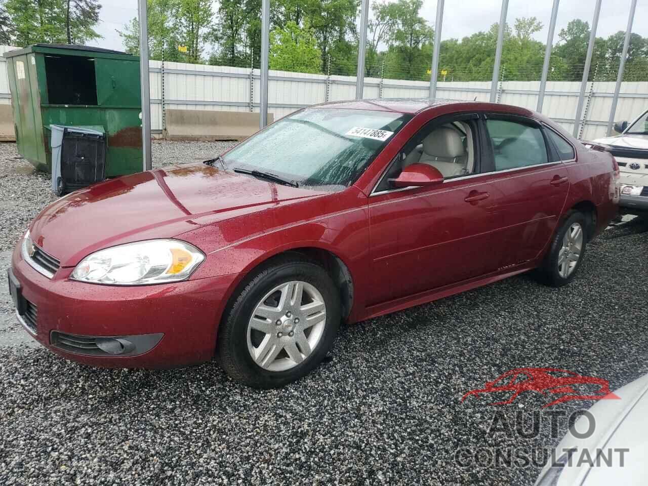 CHEVROLET IMPALA 2010 - 2G1WB5EKXA1179934
