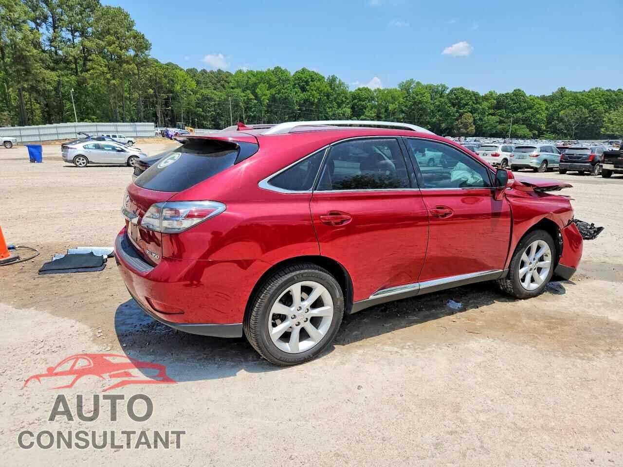 LEXUS RX350 2012 - 2T2ZK1BA5CC078972
