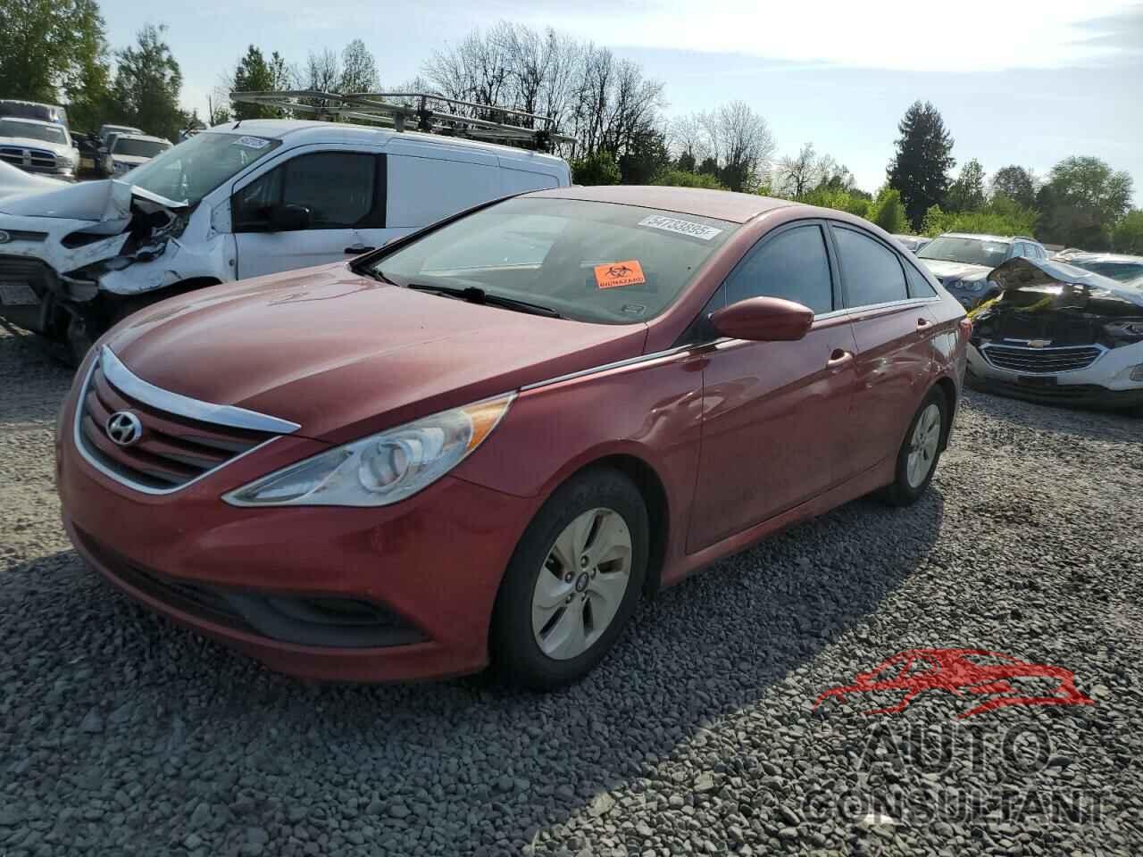 HYUNDAI SONATA 2014 - 5NPEB4AC8EH824144