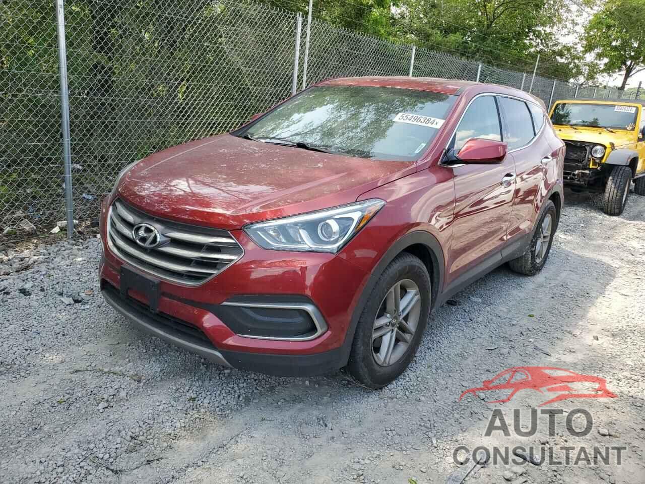 HYUNDAI SANTA FE 2018 - 5XYZT3LB8JG539989