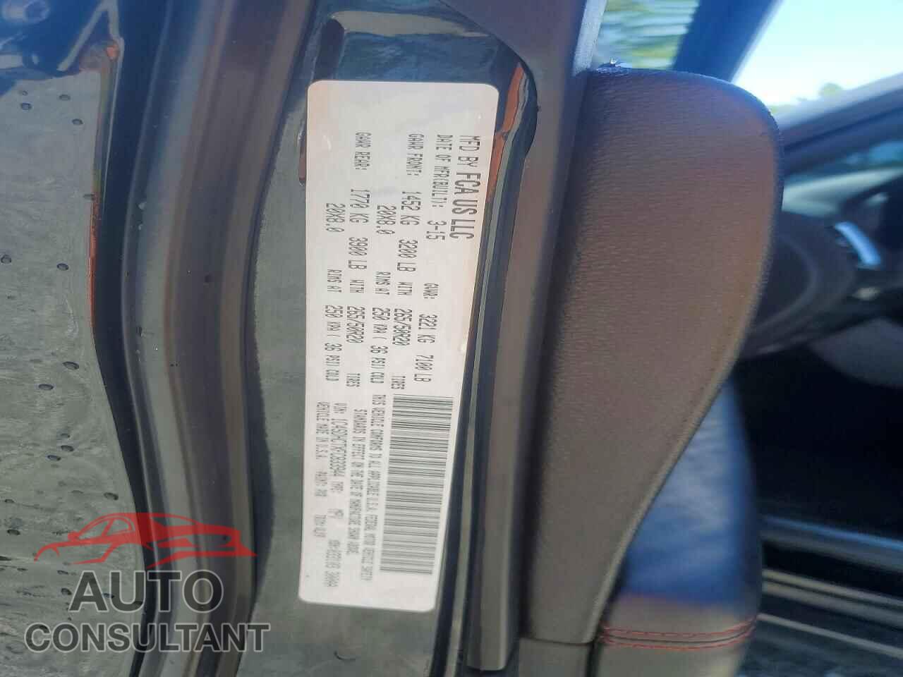DODGE DURANGO 2015 - 1C4SDHCTXFC833944