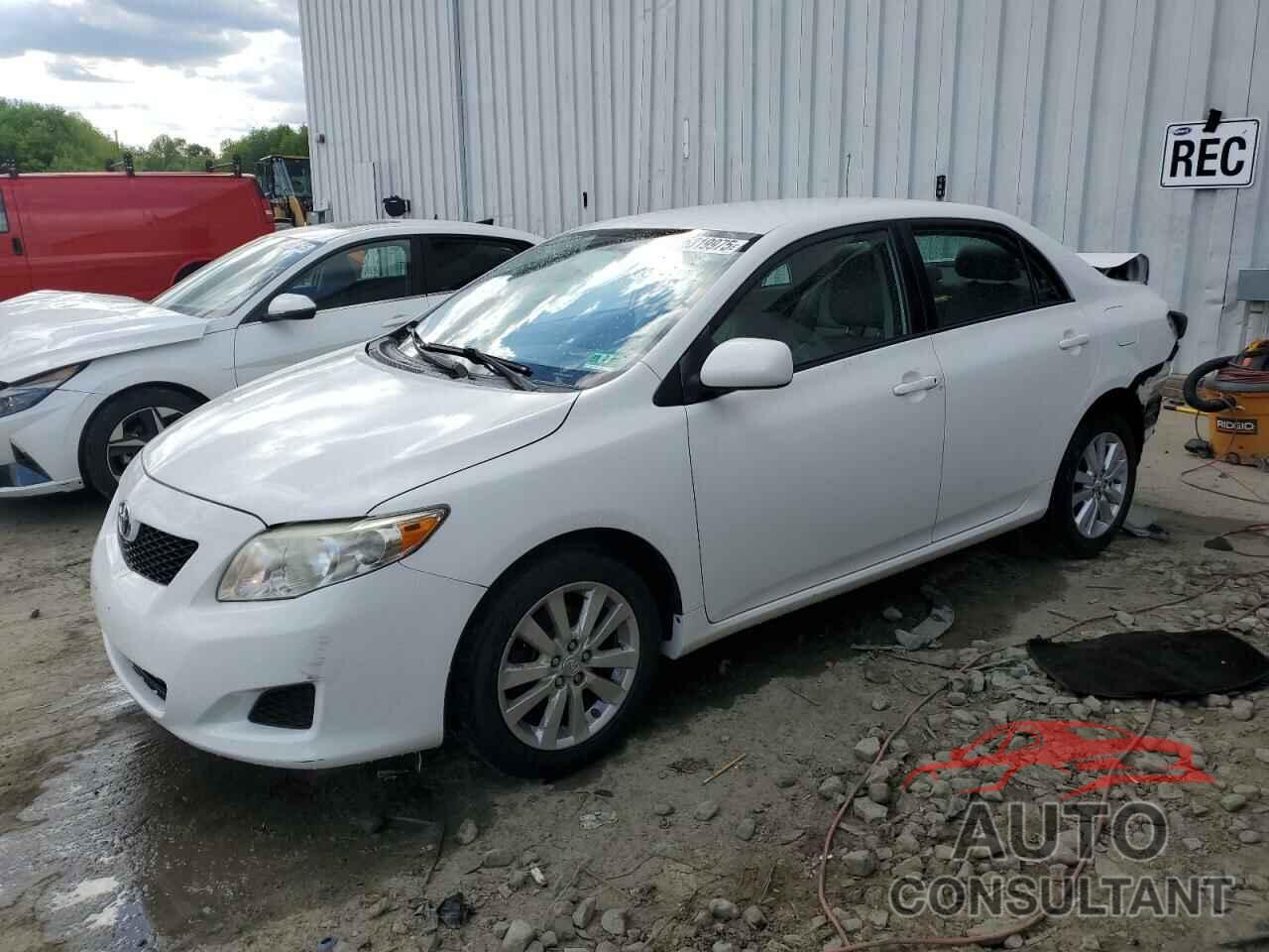TOYOTA COROLLA 2009 - 2T1BU40E39C122533