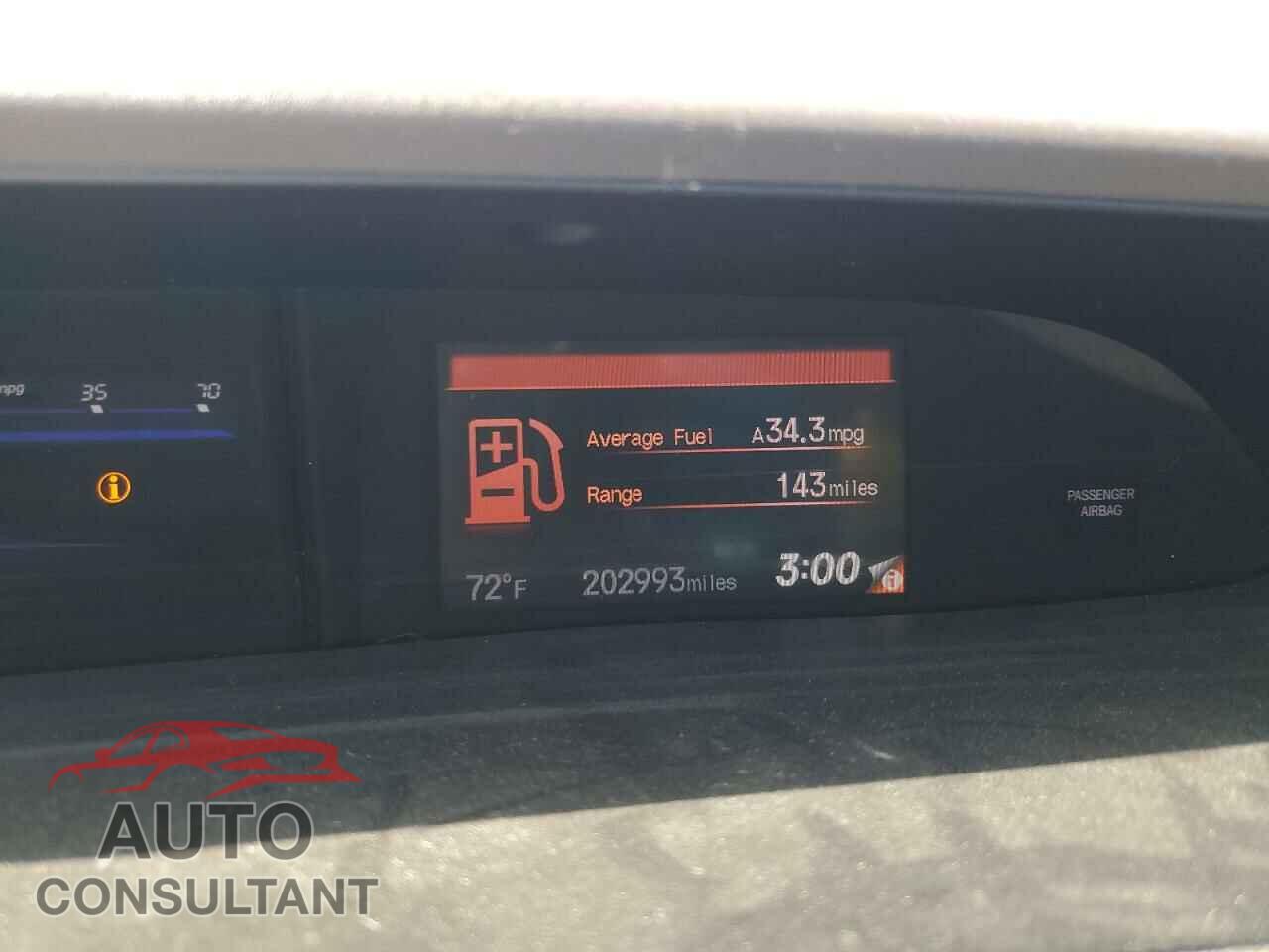 HONDA CIVIC 2012 - 2HGFB2F89CH310033