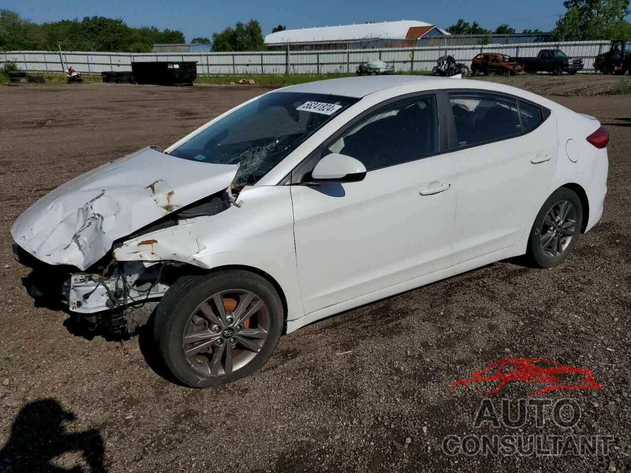 HYUNDAI ELANTRA 2018 - 5NPD84LF1JH236078