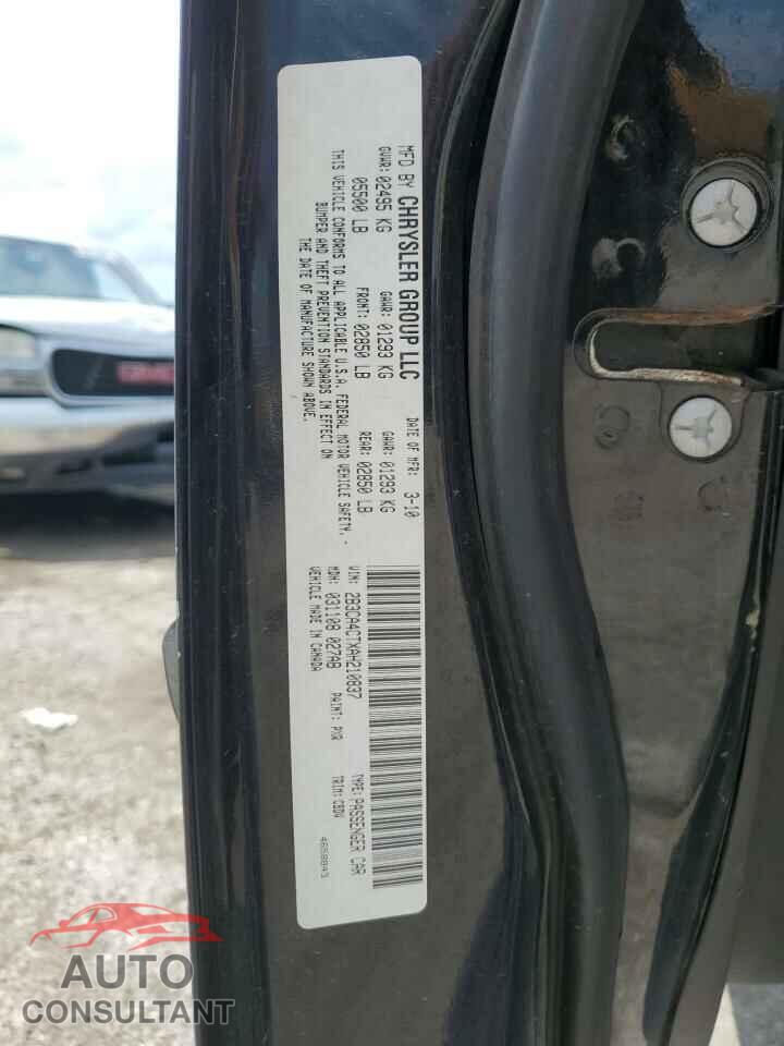 DODGE CHARGER 2010 - 2B3CA4CTXAH210837