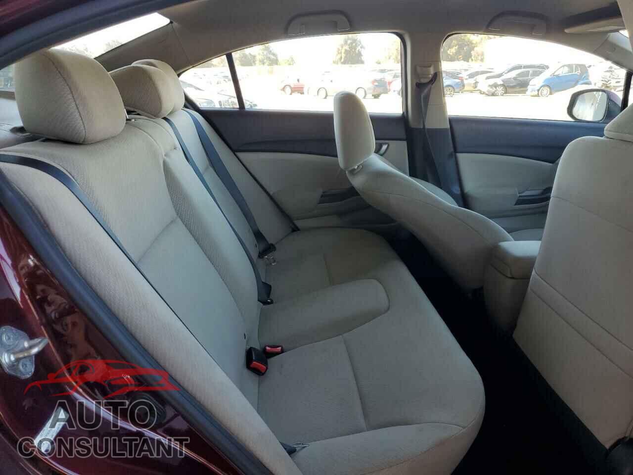 HONDA CIVIC 2013 - 19XFB2F58DE086366