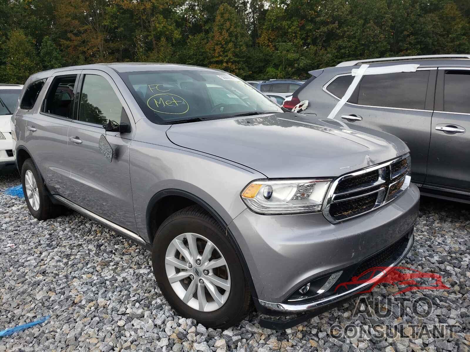 DODGE DURANGO 2019 - 1C4RDJAG7KC586646