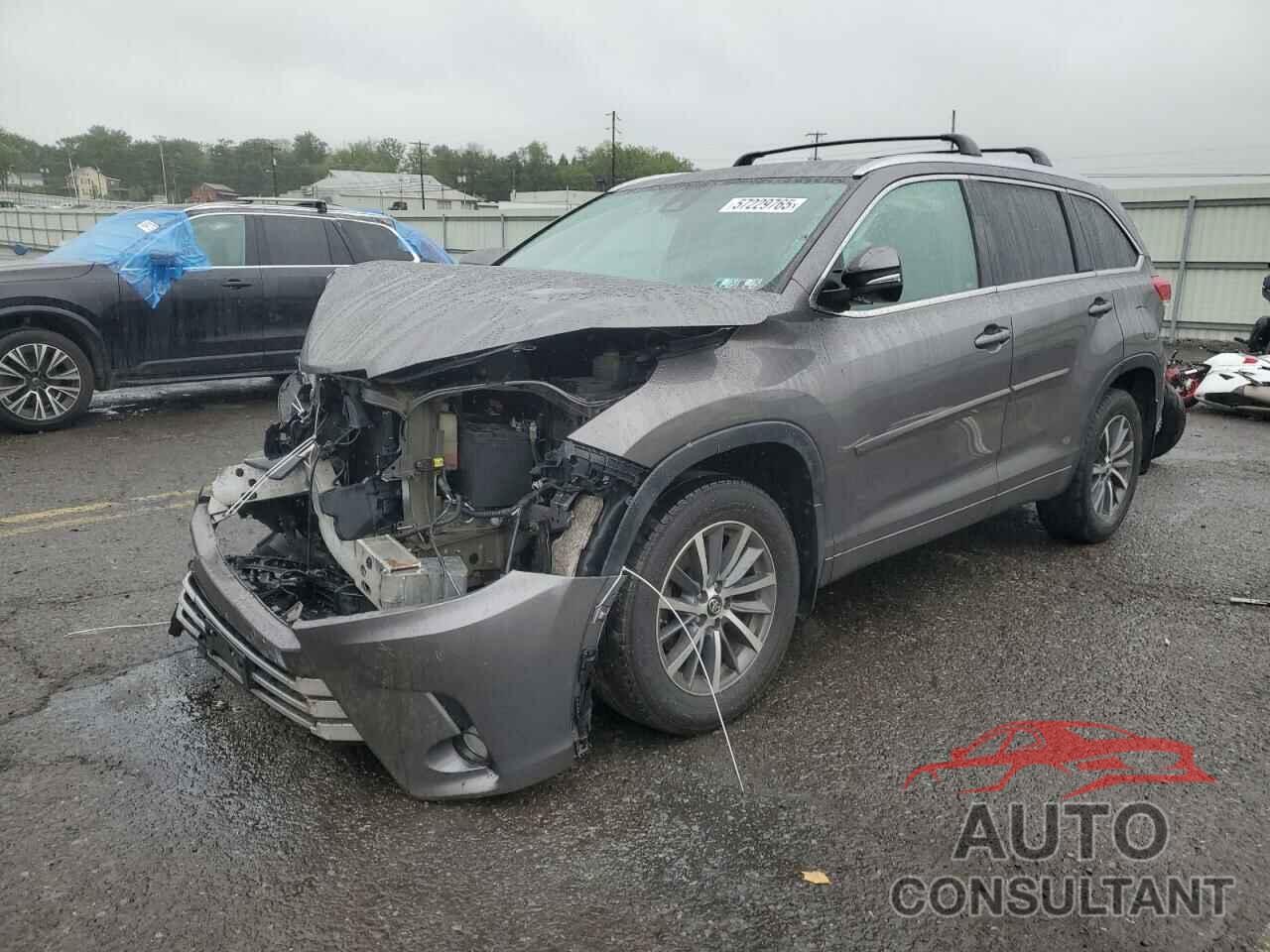 TOYOTA HIGHLANDER 2017 - 5TDJZRFH0HS473742