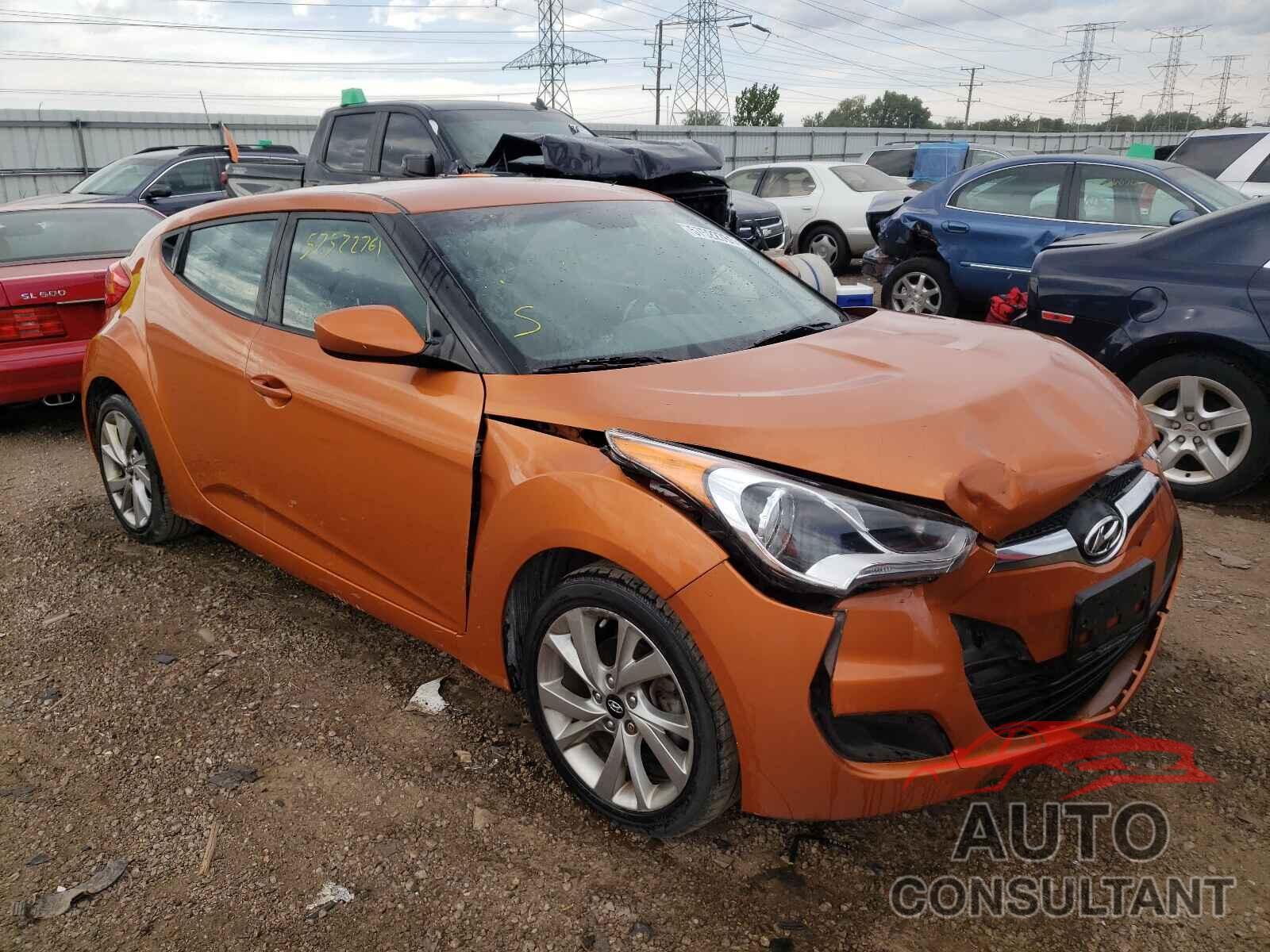 HYUNDAI VELOSTER 2016 - KMHTC6AD6GU298299