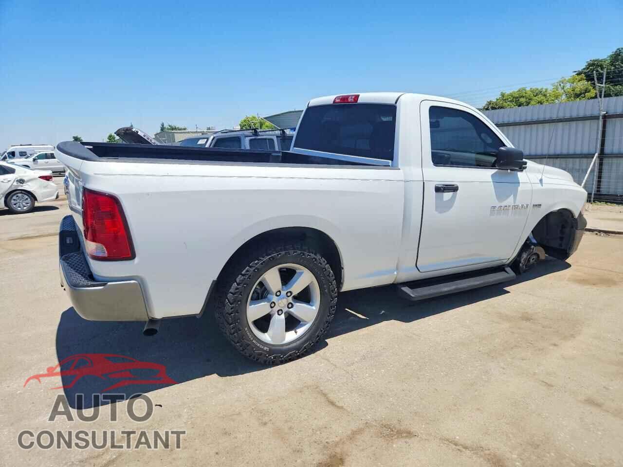 DODGE RAM 1500 2011 - 3D7JB1ET6BG614532