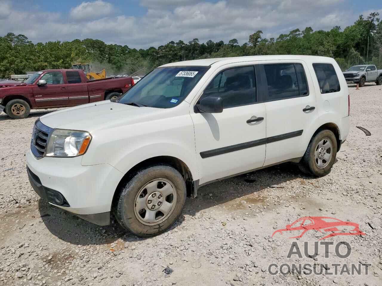HONDA PILOT 2014 - 5FNYF4H2XEB017301