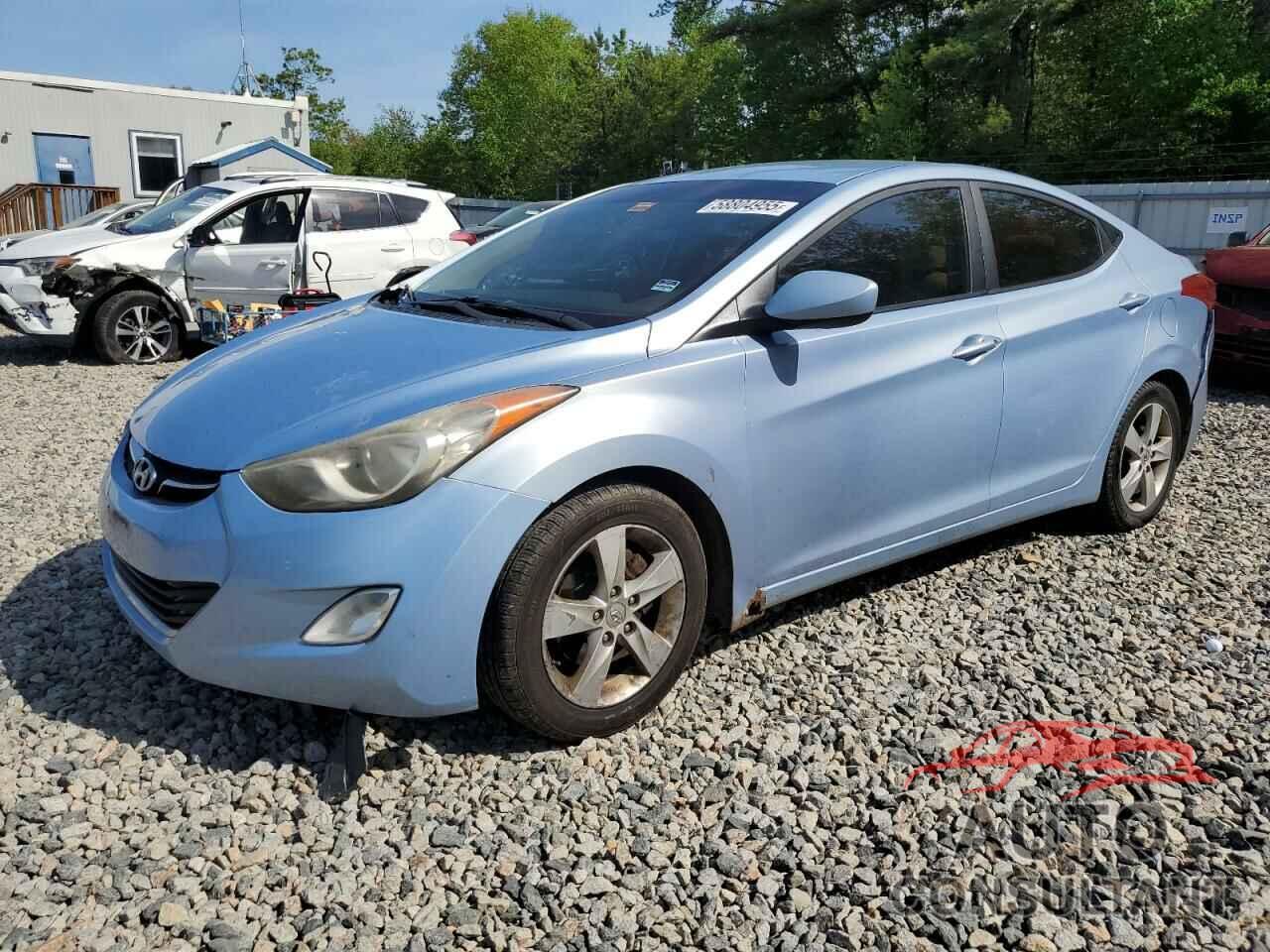 HYUNDAI ELANTRA 2012 - KMHDH4AE7CU295327