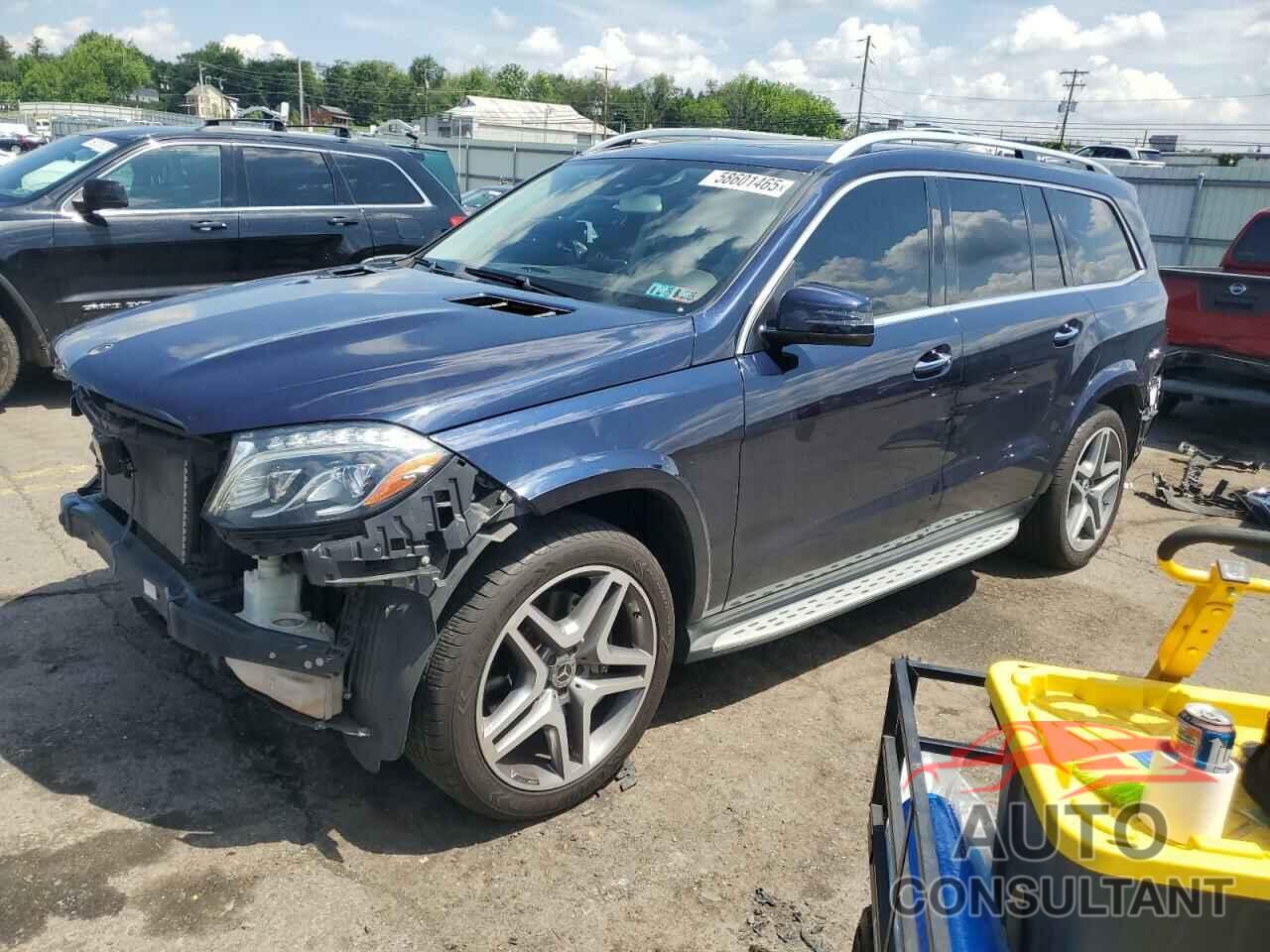 MERCEDES-BENZ GLS-CLASS 2017 - 4JGDF7DE4HA906037