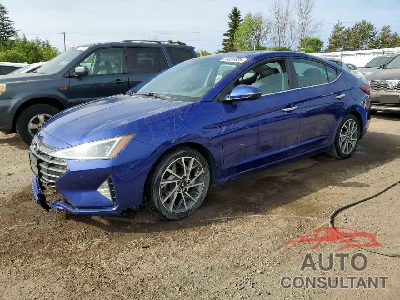 HYUNDAI ELANTRA 2019 - KMHD84LF0KU854981