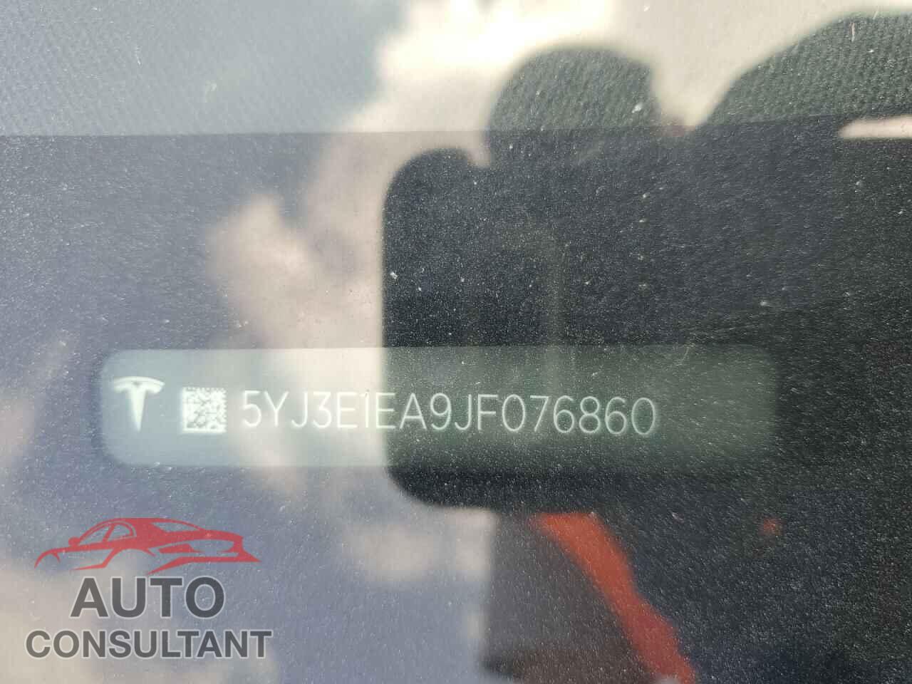 TESLA MODEL 3 2018 - 5YJ3E1EA9JF076860