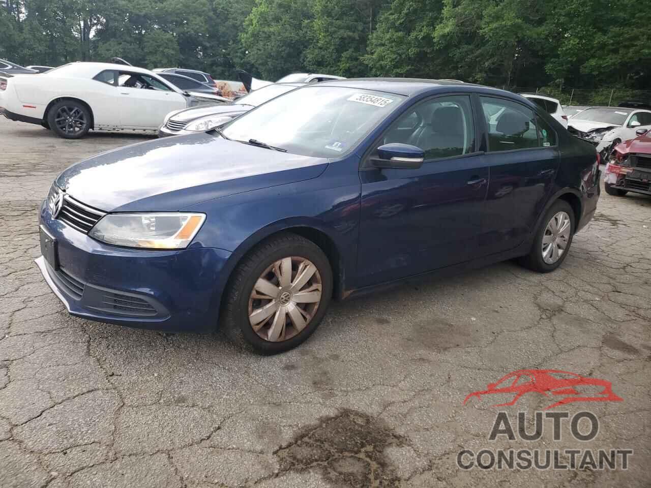 VOLKSWAGEN JETTA 2012 - 3VWDP7AJ6CM351104