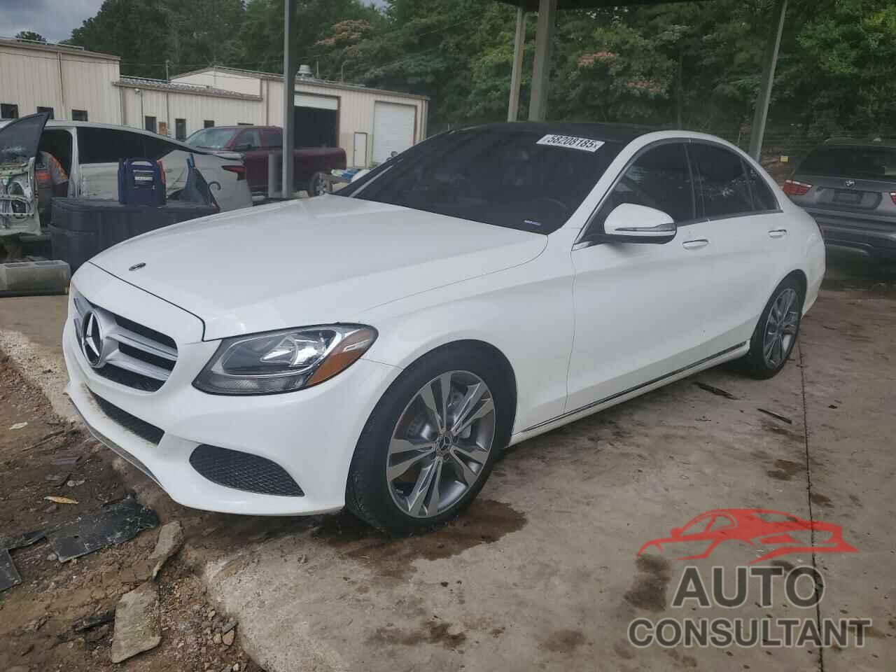 MERCEDES-BENZ C-CLASS 2018 - WDDWF4JB7JR347098