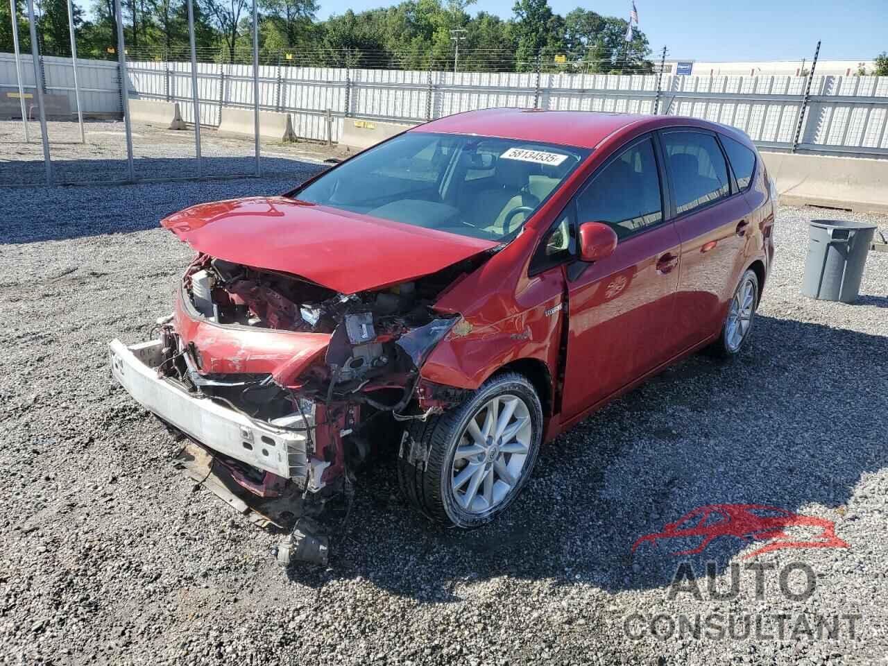 TOYOTA PRIUS 2013 - JTDZN3EU3D3269474