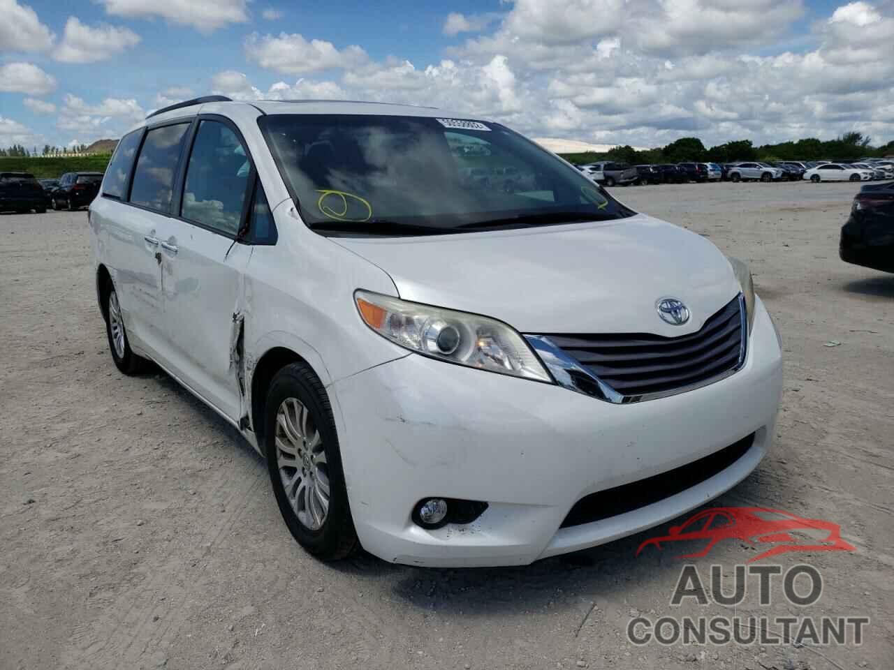 TOYOTA SIENNA 2016 - 5TDYK3DC9GS712517