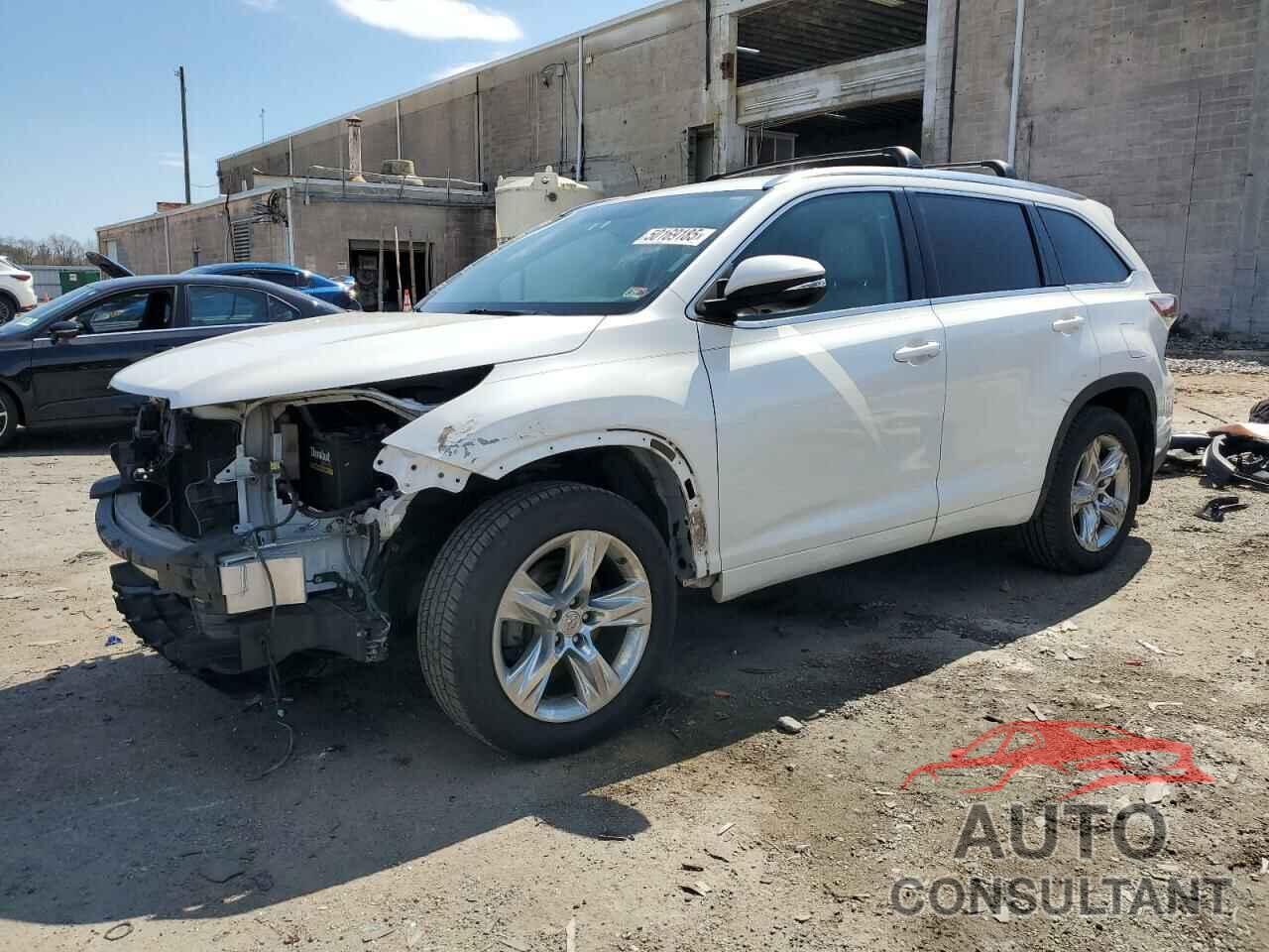 TOYOTA HIGHLANDER 2014 - 5TDDKRFH7ES065445