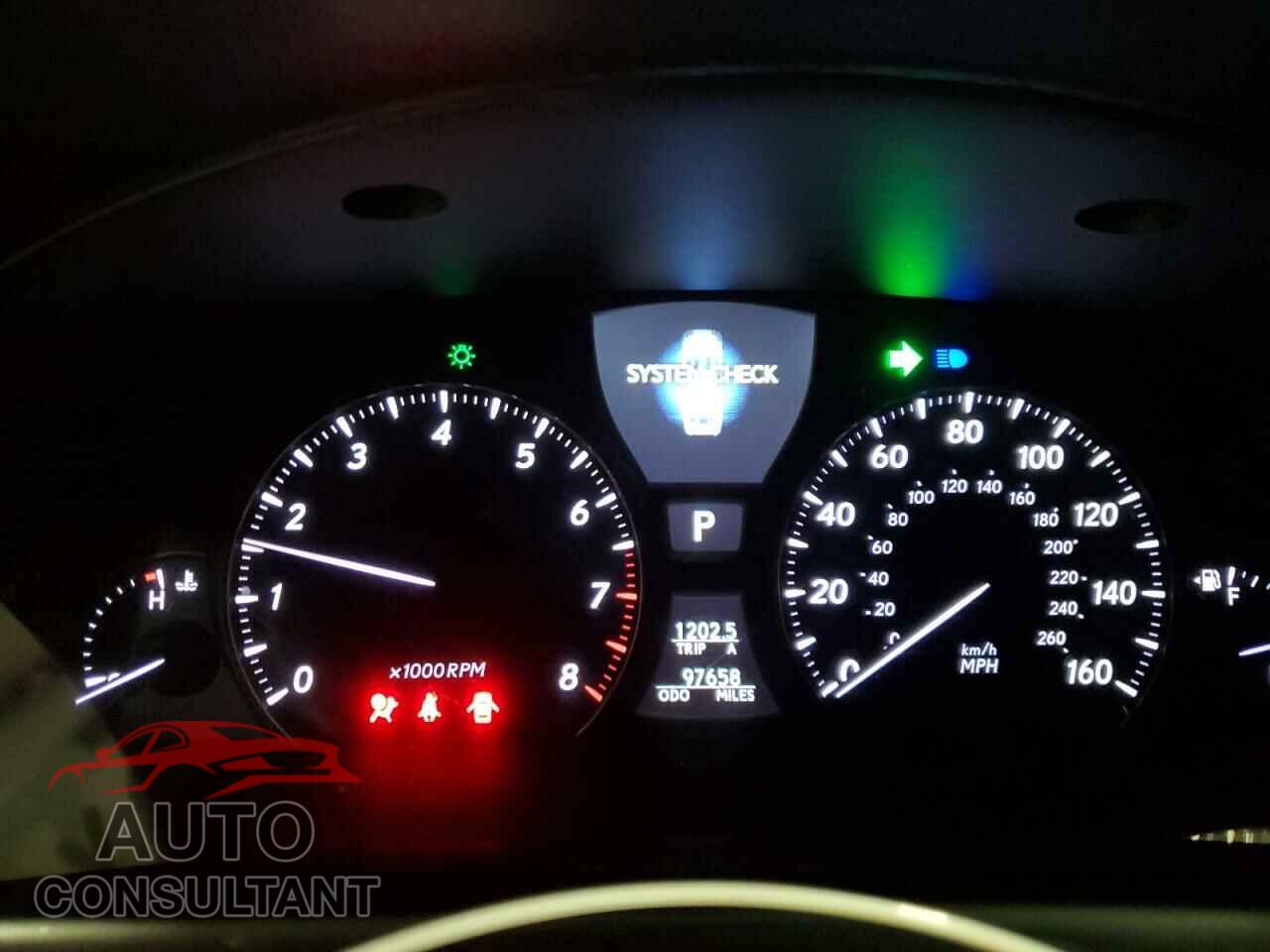 LEXUS LS460 2011 - JTHCL5EF4B5012011
