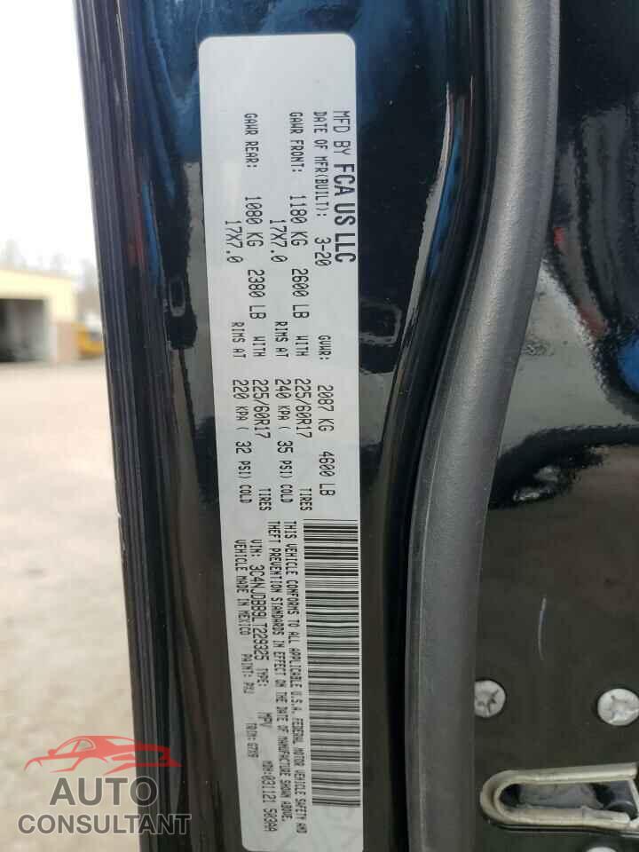 JEEP COMPASS 2020 - 3C4NJDBB9LT229325