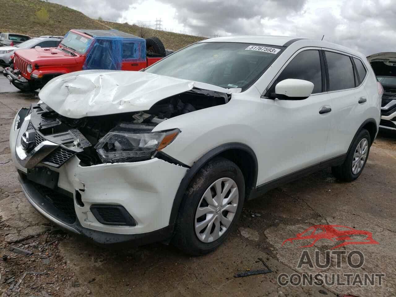 NISSAN ROGUE 2016 - KNMAT2MV1GP677783