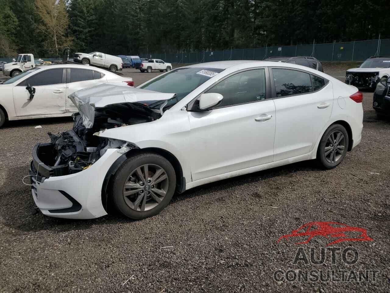 HYUNDAI ELANTRA 2018 - 5NPD84LF0JH248450