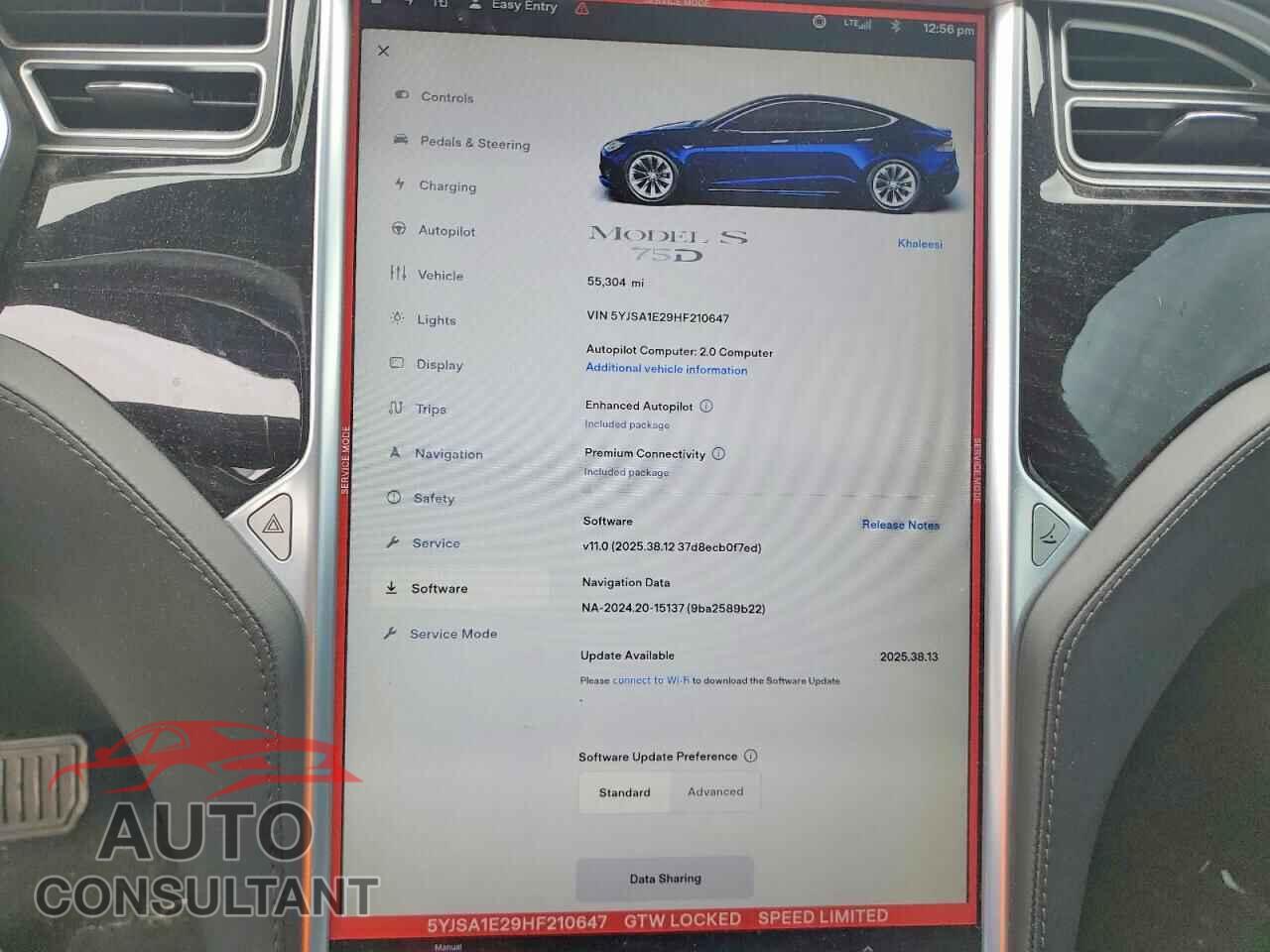 TESLA MODEL S 2017 - 5YJSA1E29HF210647
