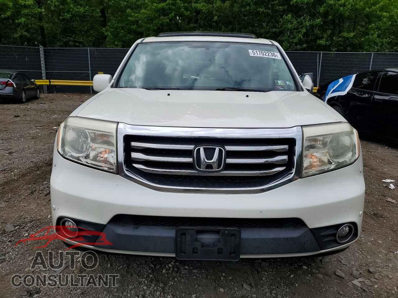 HONDA PILOT 2013 - 5FNYF3H95DB026302