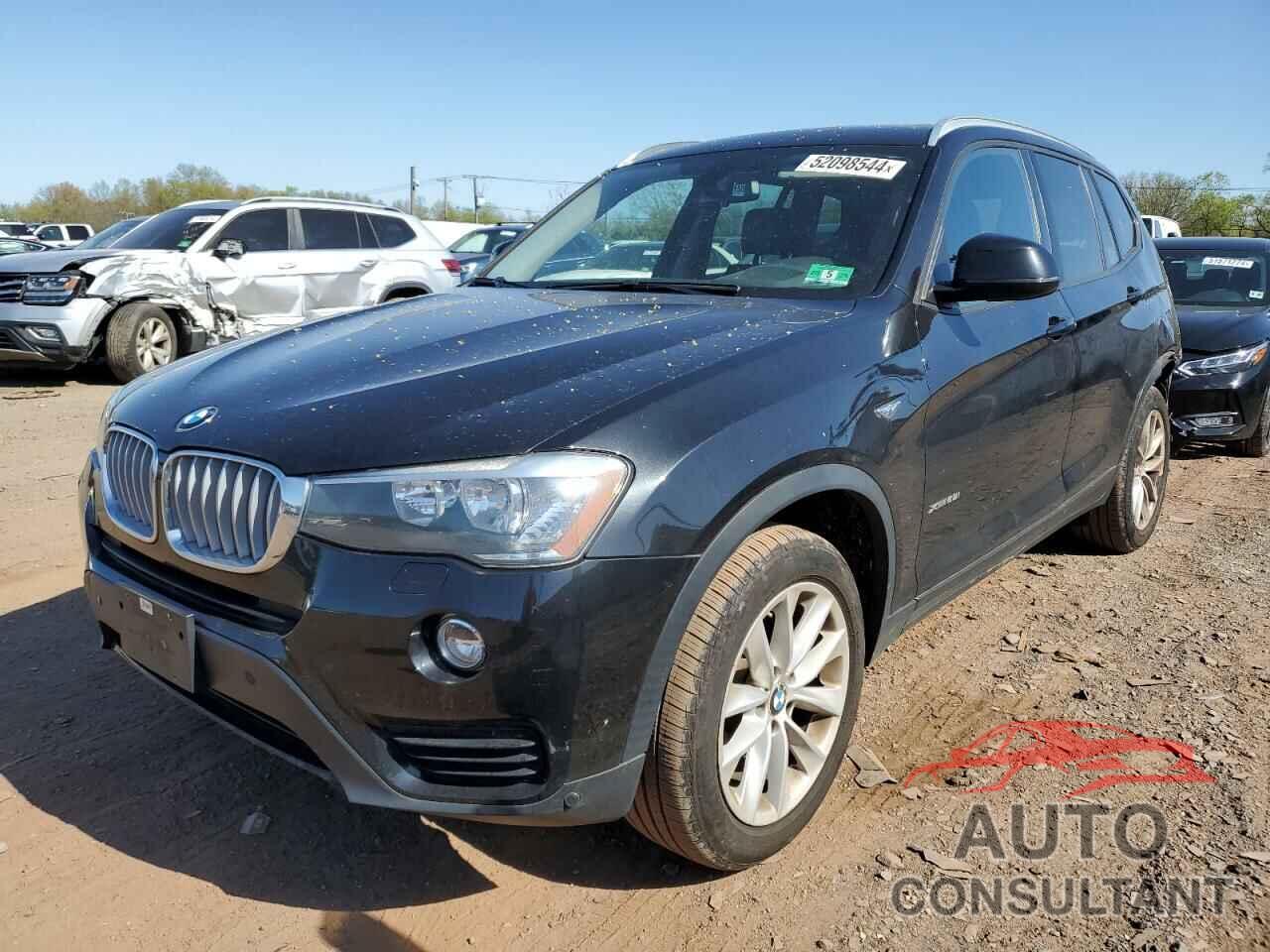 BMW X3 2016 - 5UXWX9C50G0D78025