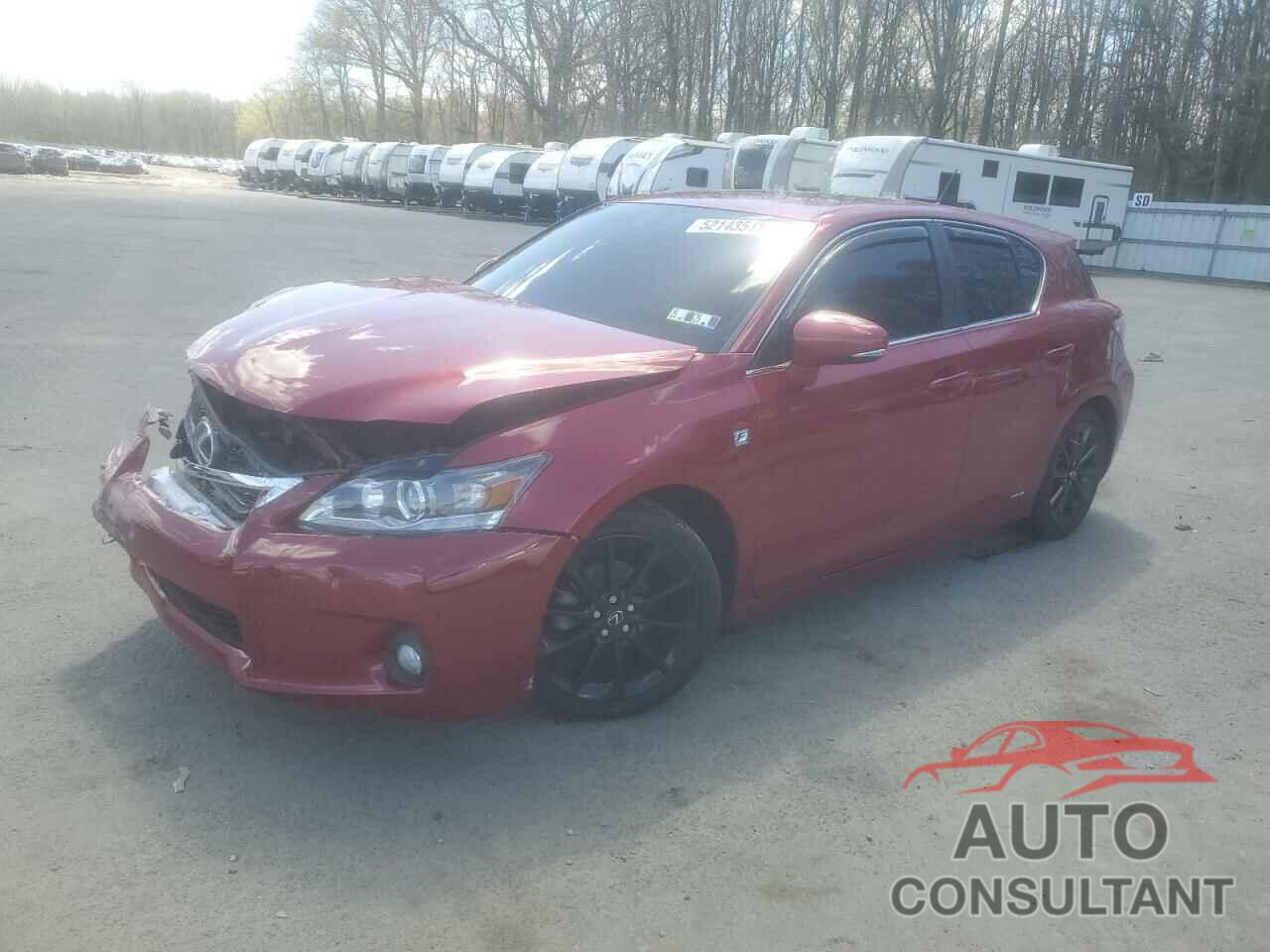 LEXUS CT 200 2013 - JTHKD5BH0D2169196