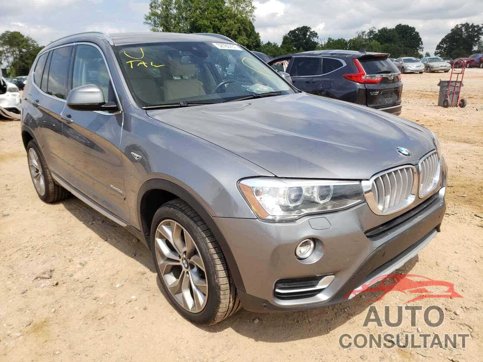 BMW X3 2016 - 5UXWX9C5XG0D69607